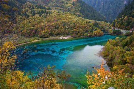 Parcul National Valea Jiuzhai, China 